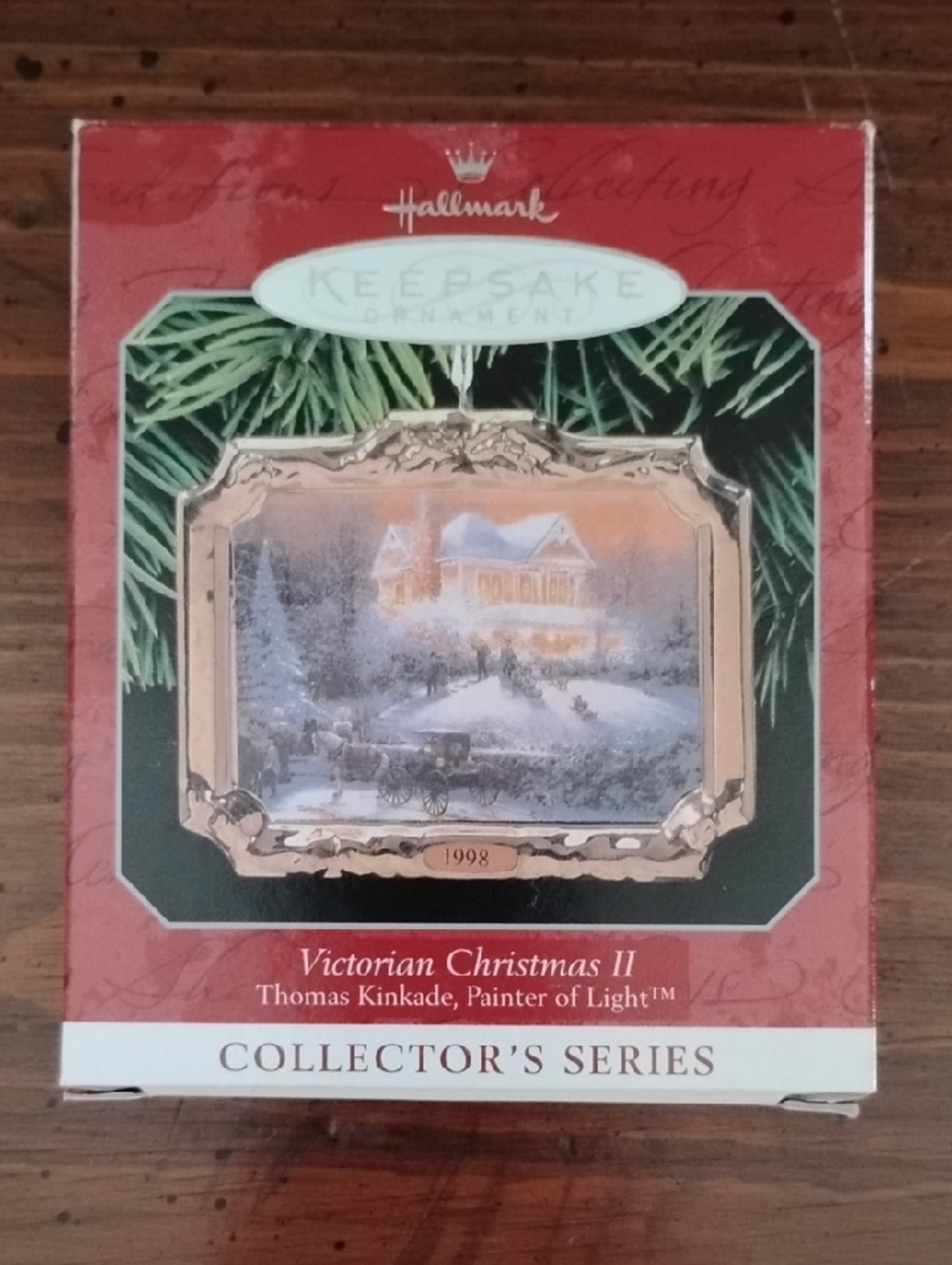 Hallmark Keepsake Ornament - Thomas Kincaid Victorian Christmas II